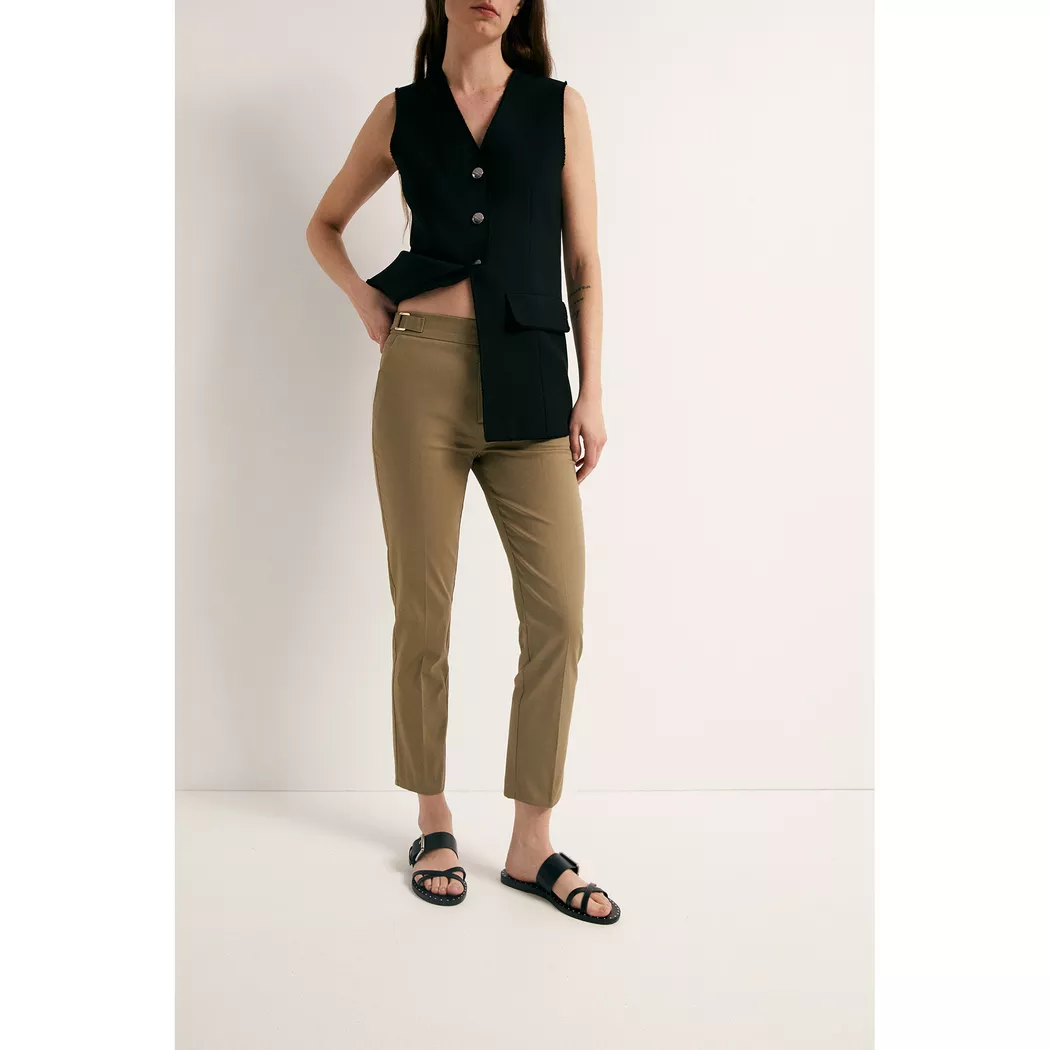 Sfera - Caprihosen, für Damen, Khaki, Größe 36