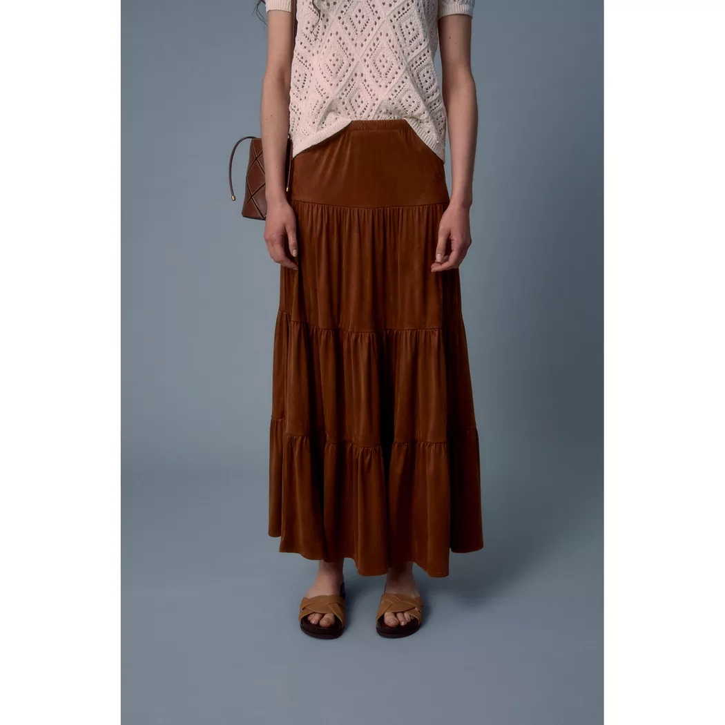 Sfera - Rock, für Damen, Terracotta, Größe M