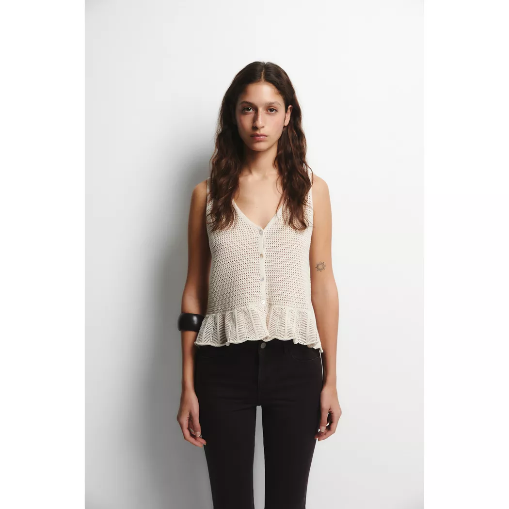 Sfera - Top, für Damen, Nature Größe S