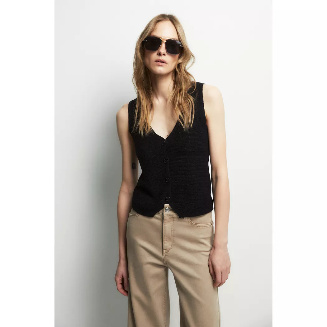 Sfera - Gilet, für Damen, Black, Größe S