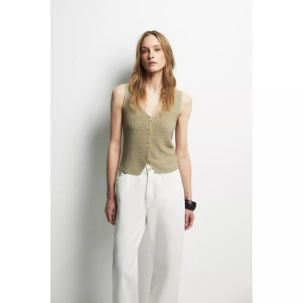 Sfera - Gilet, für Damen, Khaki, Größe XL