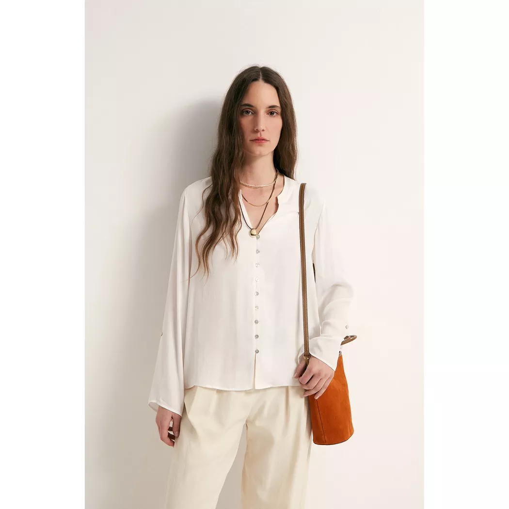 Sfera - Bluse, für Damen, Weiss, Größe XL