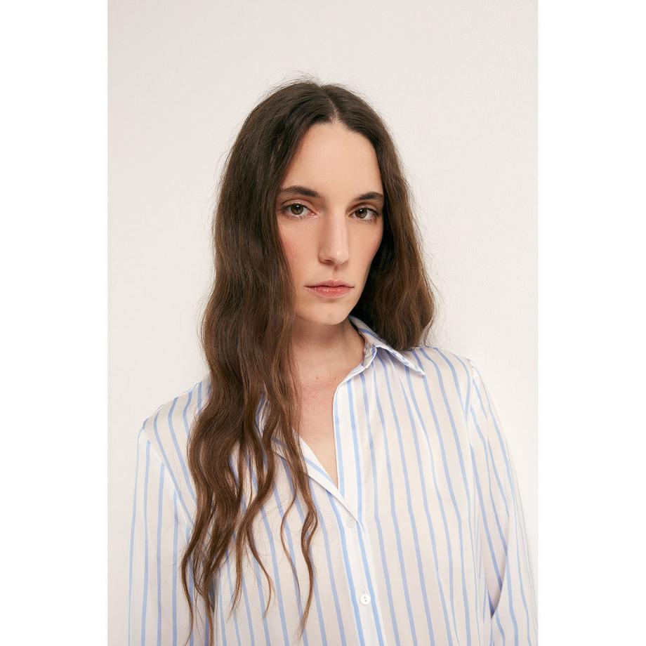 Sfera Chemisier rayé à manches longues  