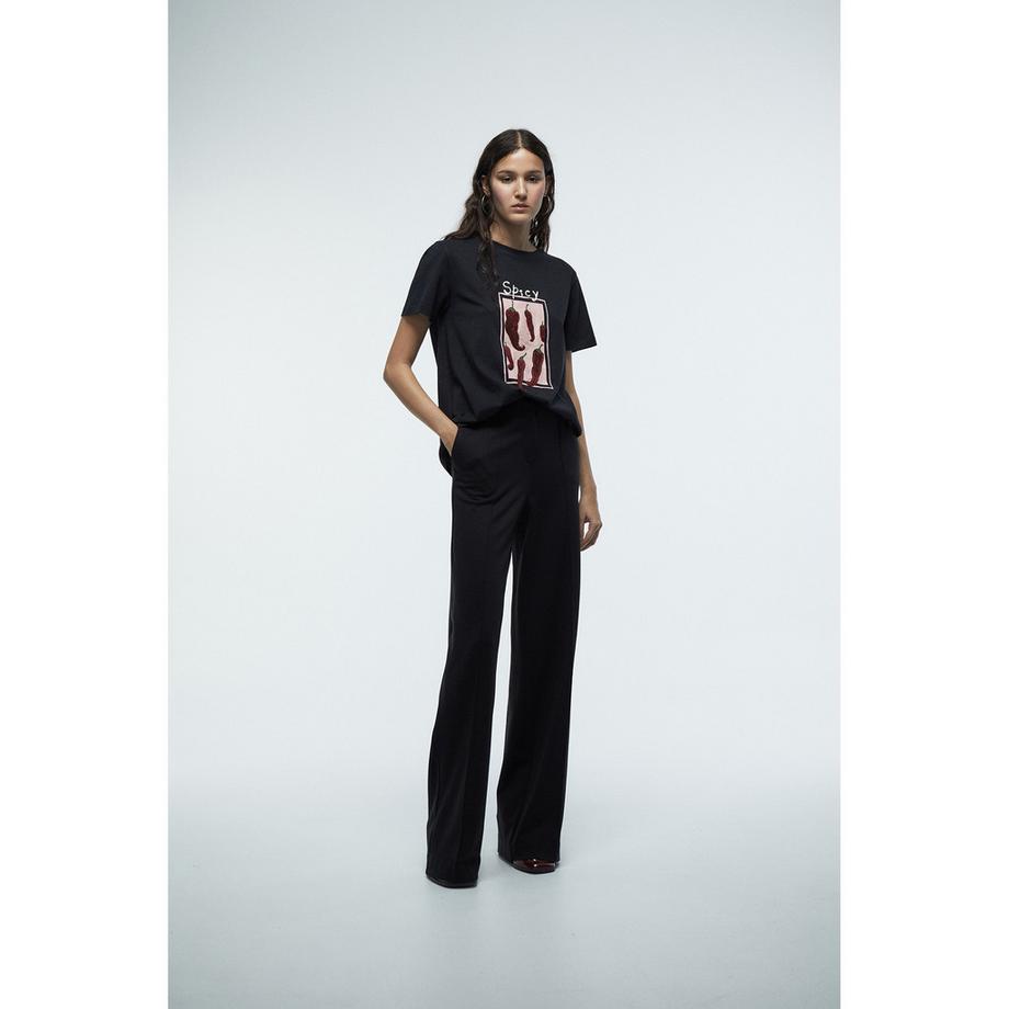 Sfera T-shirt imprimé piment épicé  