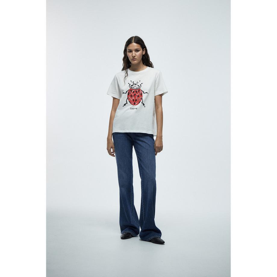 Sfera T-shirt stampa peperoncino piccante  
