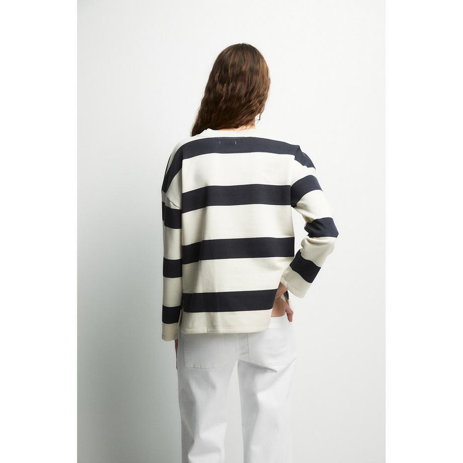 Sfera T-shirt con stampa leopardata  