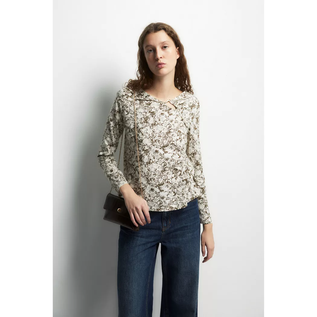 Sfera - T-Shirt, für Damen, Beige, Größe XL 2