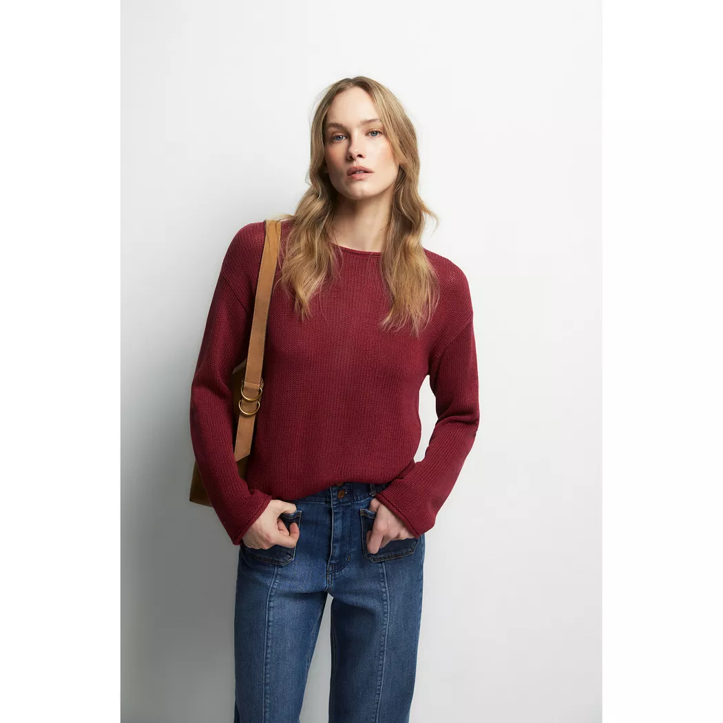 Sfera - Strickpullover, für Damen, Pink, Größe M