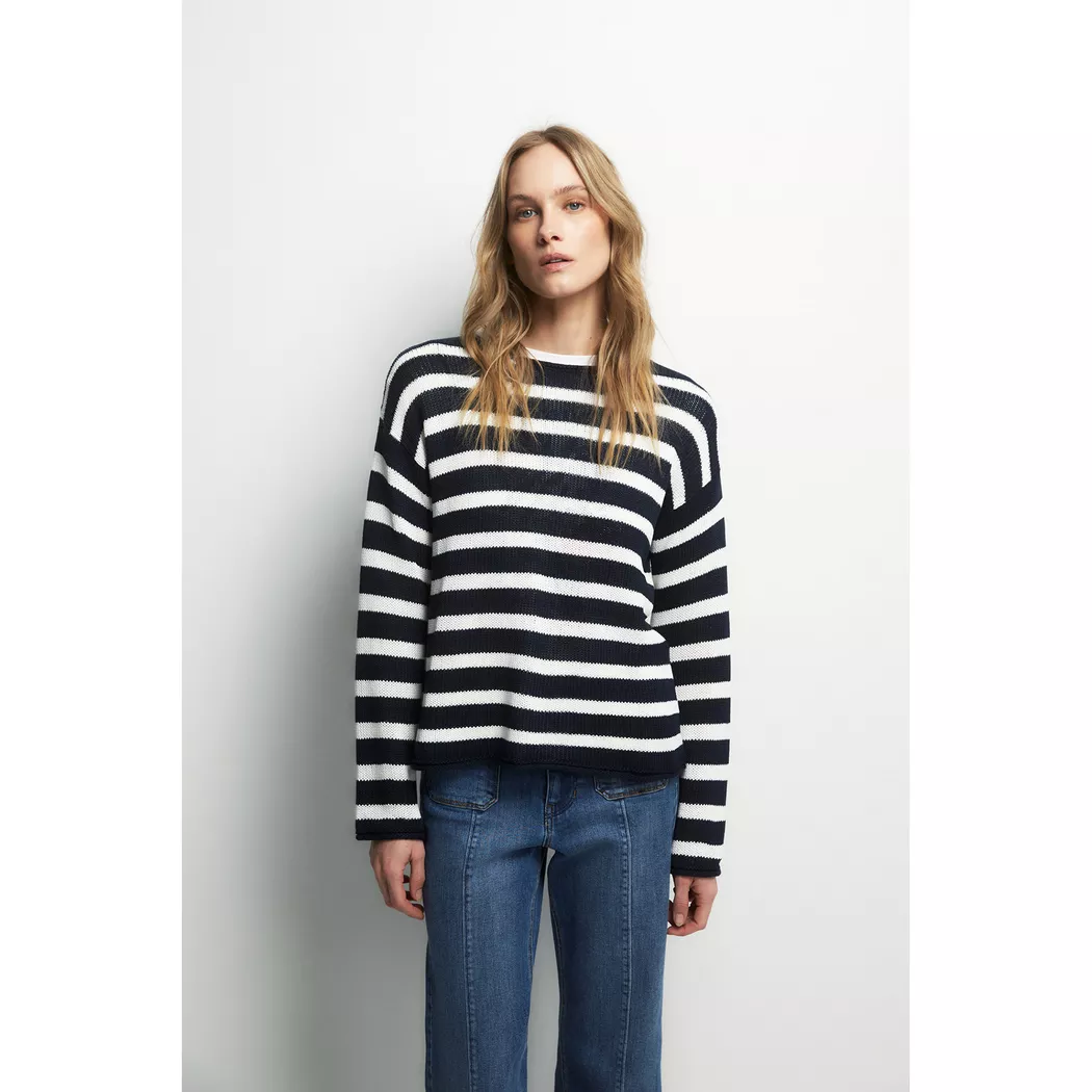 Sfera - Strickpullover, für Damen, Marine, Größe XL 3