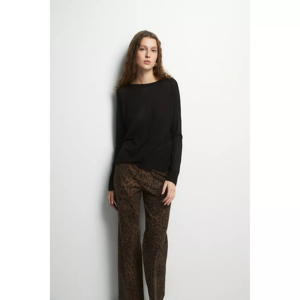 Sfera - Strickpullover, für Damen, Black, Größe XL