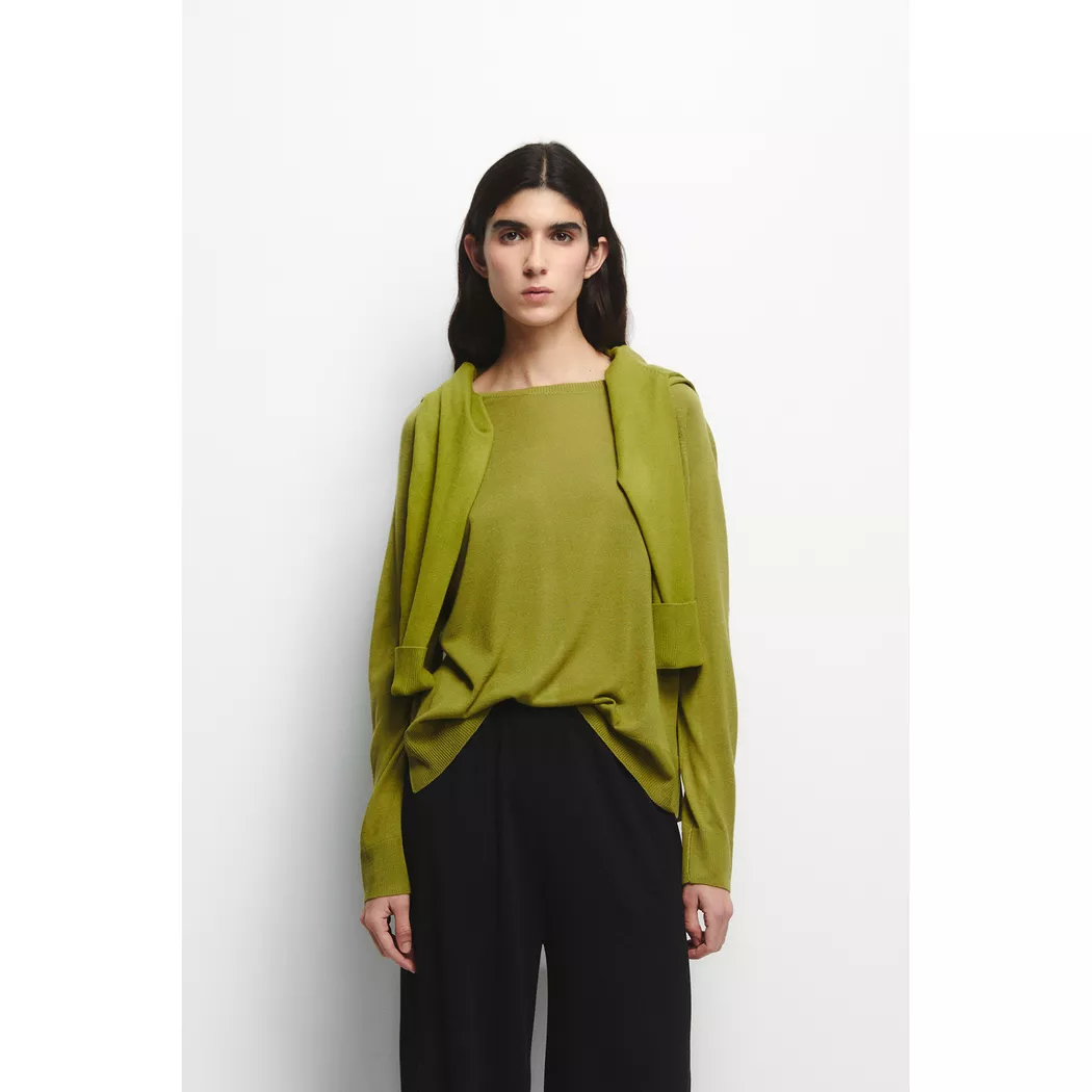 Sfera - Strickpullover, für Damen, Grün Größe M 2