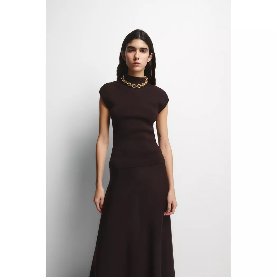 Sfera - Top, für Damen, Braun, Größe M