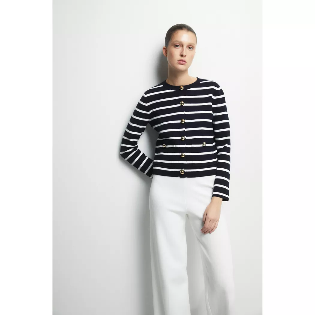 Sfera - Cardigan, für Damen, Marine, Größe L