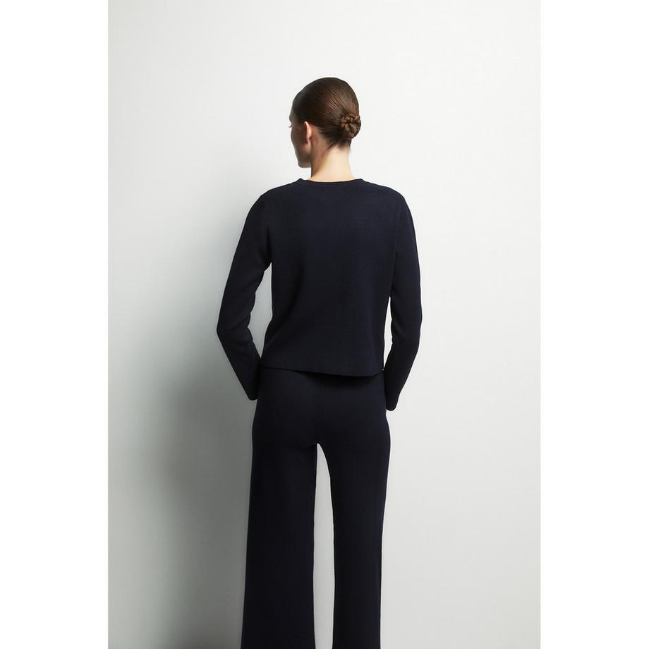 Sfera Cardigan à Boutons Dorés  