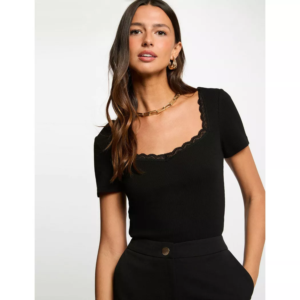 Morgan - T-Shirt, für Damen, Multicolor, Größe L 2