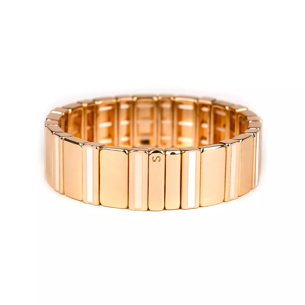 Simone à Bordeaux - Armband, Pure, One Size, Goldfarben 3