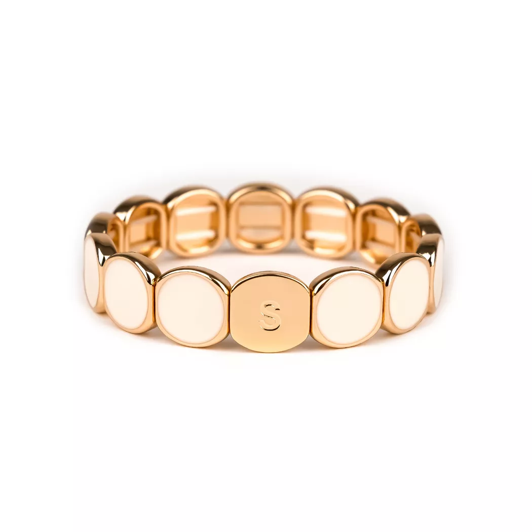 Simone à Bordeaux - Armband, Pure, One Size, Goldfarben