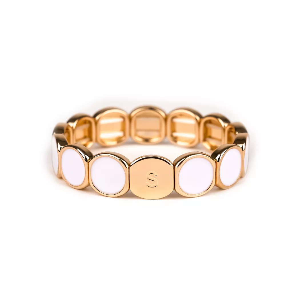 Simone à Bordeaux - Armband, Pure, One Size, Goldfarben