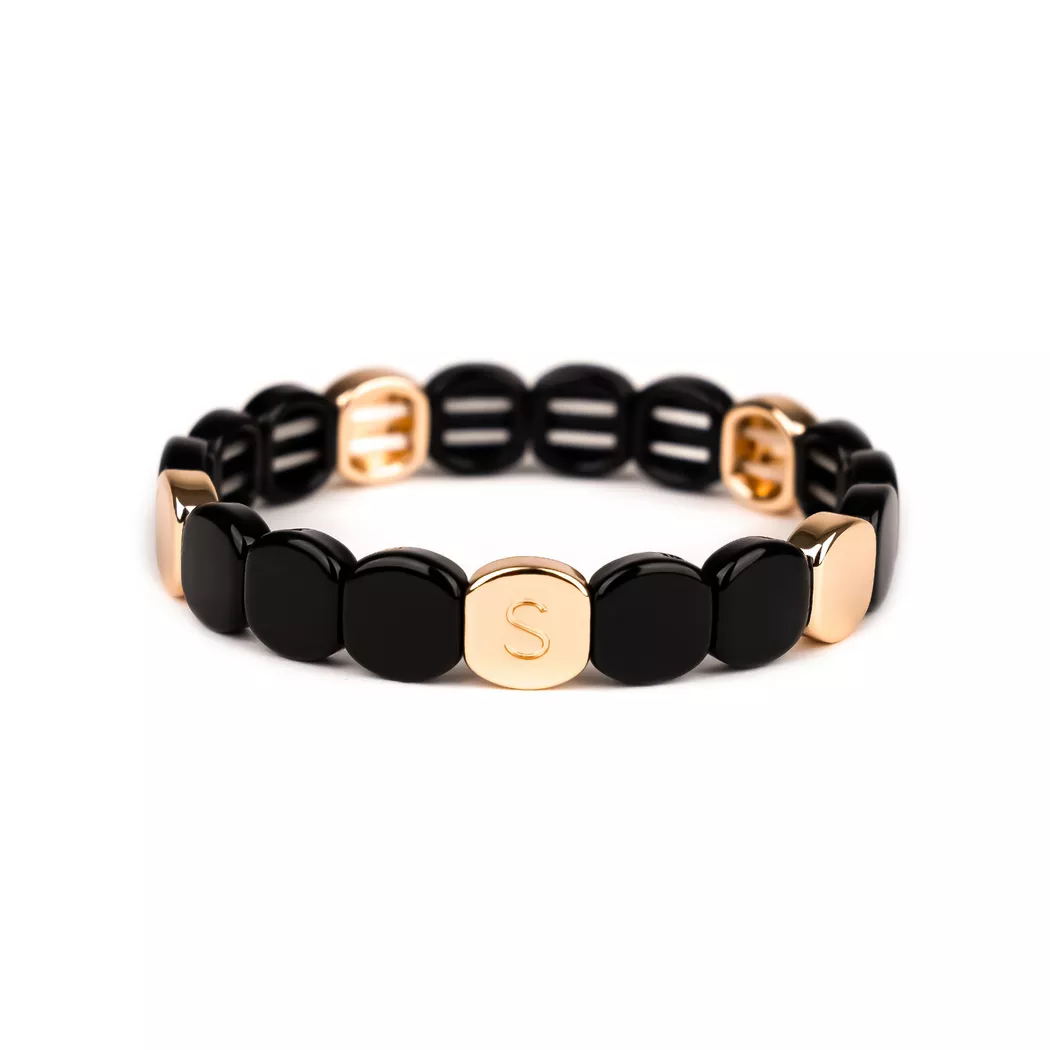 Simone à Bordeaux - Armband, Colorful Unicolor, One Size, Goldfarben