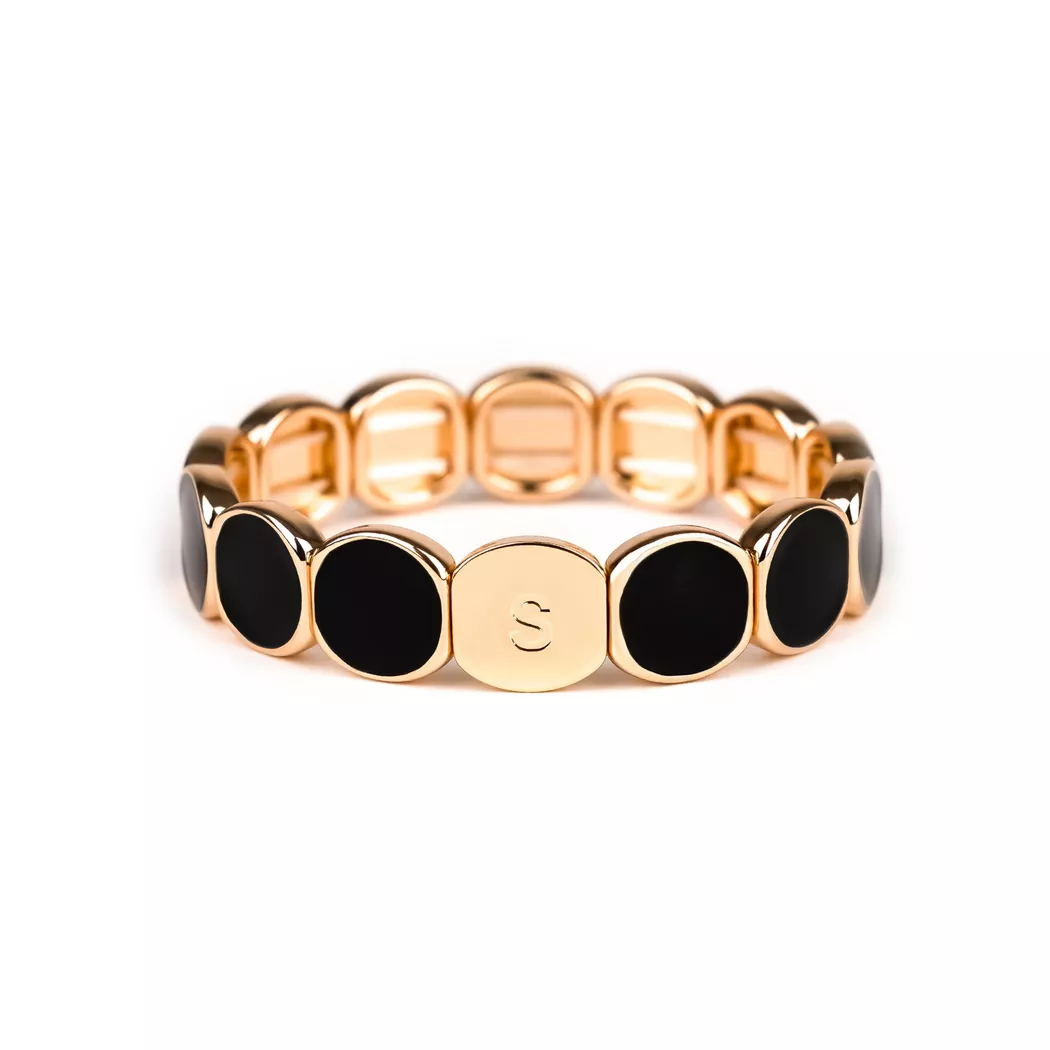 Simone à Bordeaux - Armband, Azur, One Size, Goldfarben 2