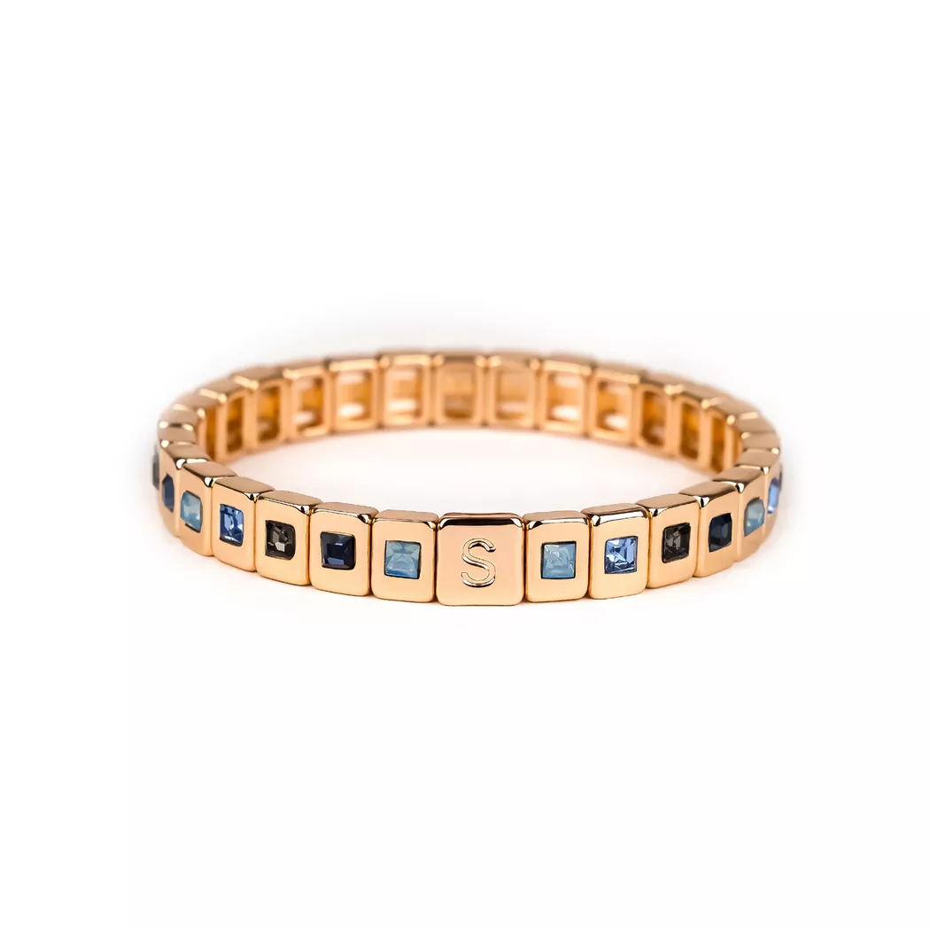 Simone à Bordeaux - Armband, Azur, One Size, Goldfarben 2