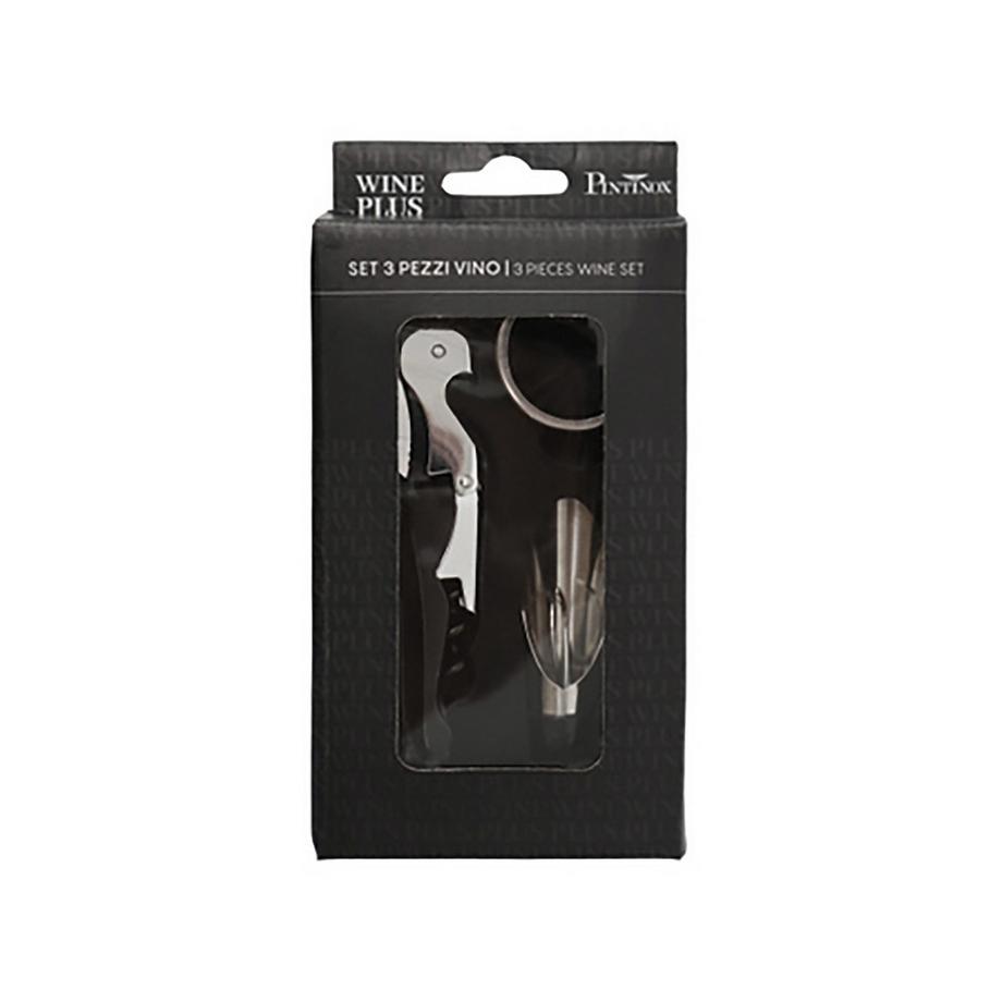Pintinox Coffret cadeau tire-bouchon Wine Plus 