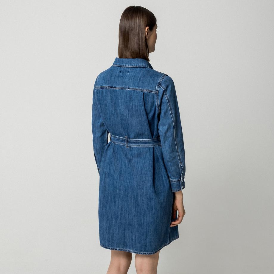 Manor Woman Jeans Hemdblusenkleid  