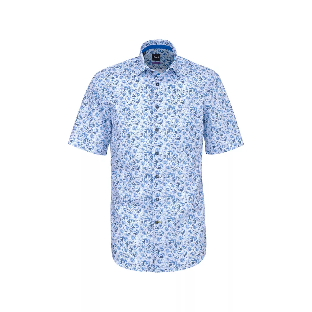 Kauf - Hemd, kurzarm, für Herren, Blau, Größe 42