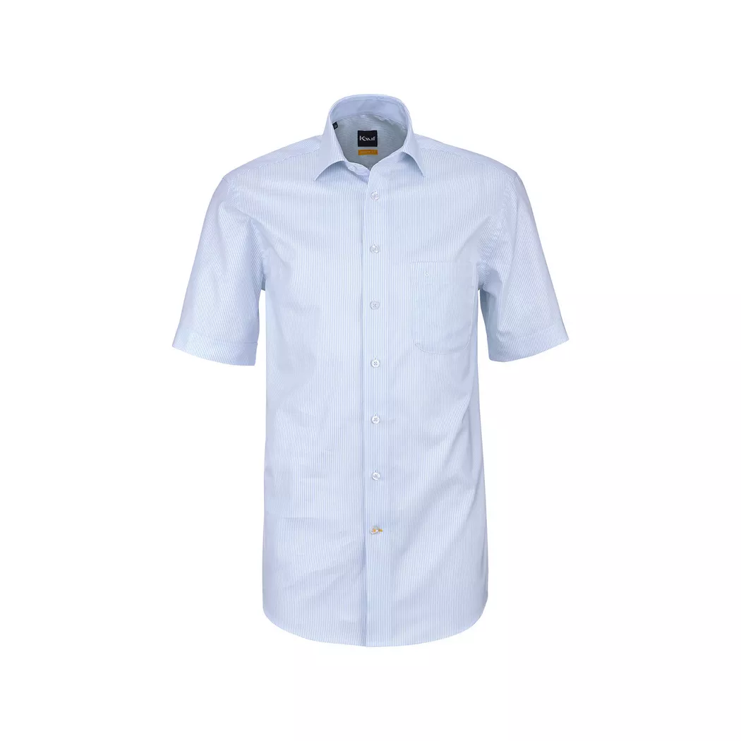 Kauf - Hemd, kurzarm, für Herren, Blau, Größe 39 2