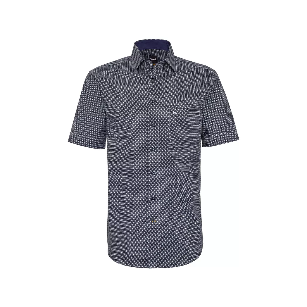 Kauf - Hemd, kurzarm, für Herren, Blau, Größe 39 4