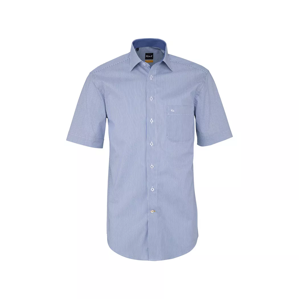 Kauf - Hemd, kurzarm, für Herren, Blau, Größe 44 9