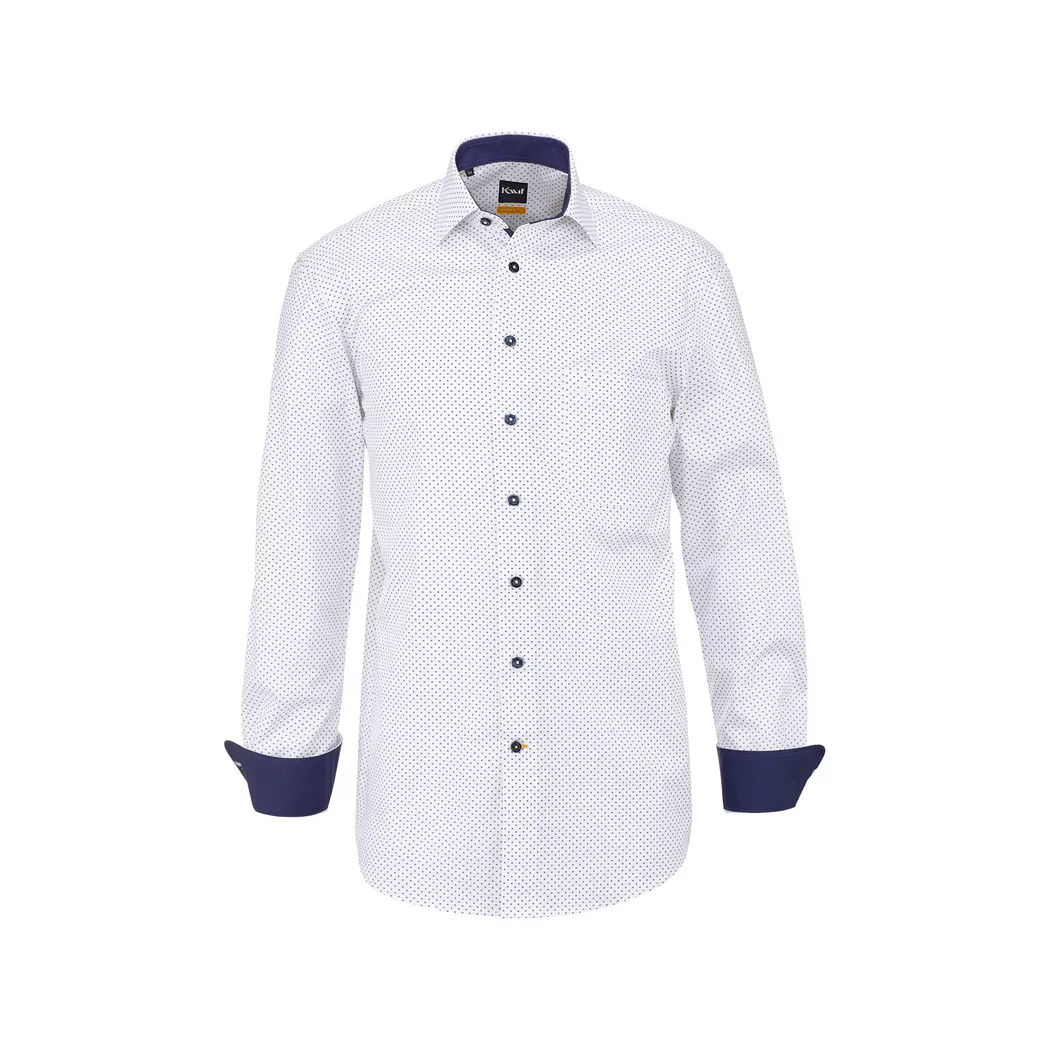 Kauf - Hemd, Modern Fit, langarm, für Herren, Blau, Größe 40
