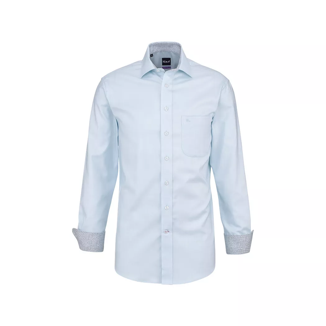 Kauf - Hemd, Regular Fit, langarm, für Herren, Grün, Größe 39