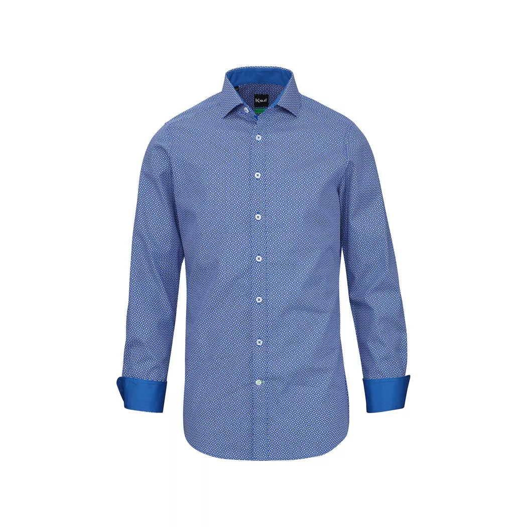 Kauf - Hemd, Slim Fit, langarm, für Herren, Blau, Größe 38
