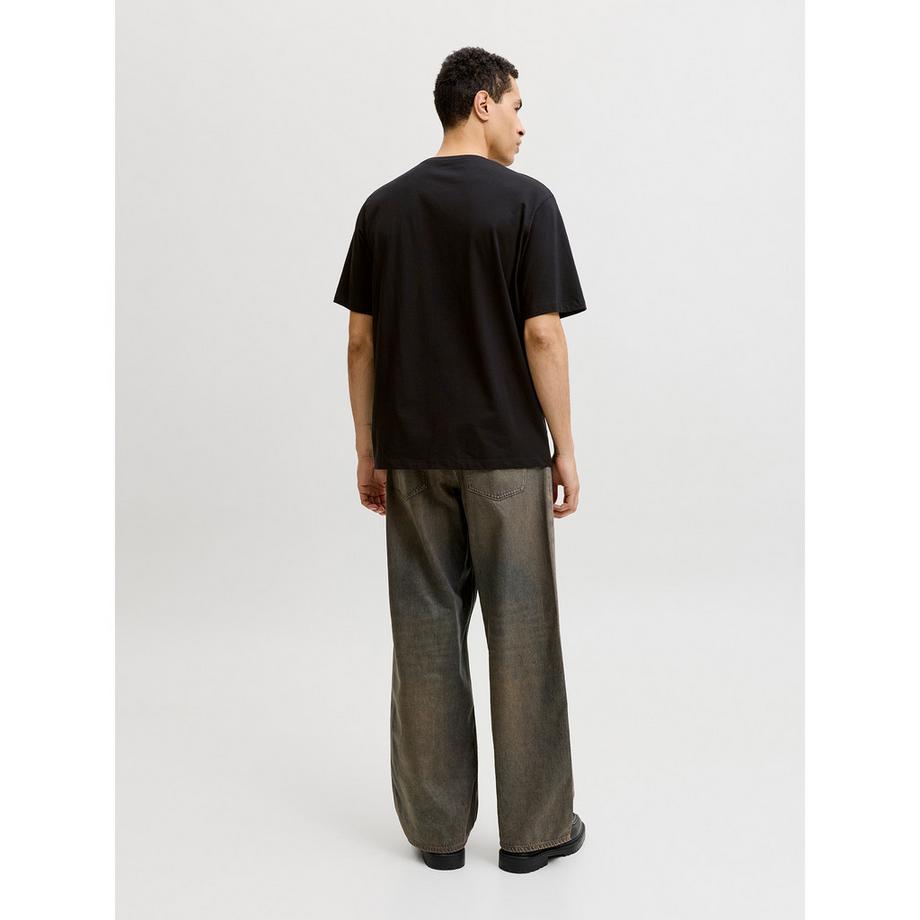 JACK & JONES Rundhals T-Shirt mit Grafikdruck  