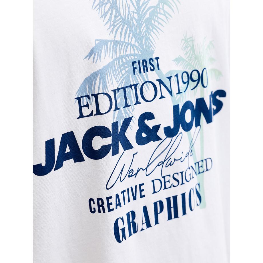 JACK & JONES T-shirt girocollo con stampa grafica  