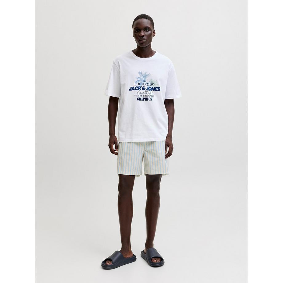 JACK & JONES T-shirt girocollo con stampa grafica  