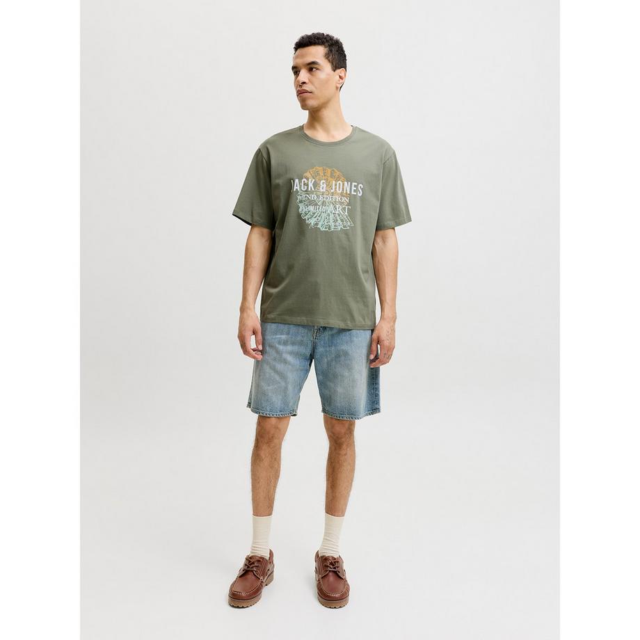 JACK & JONES T-shirt girocollo con stampa grafica  