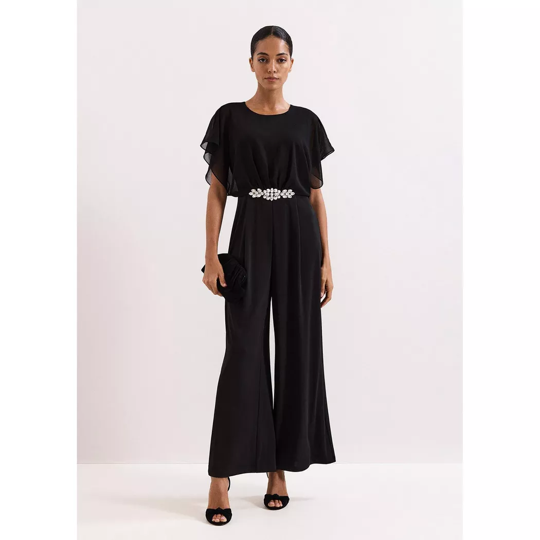Phase Eight - Jumpsuit, für Damen, Schwarz, Größe 34