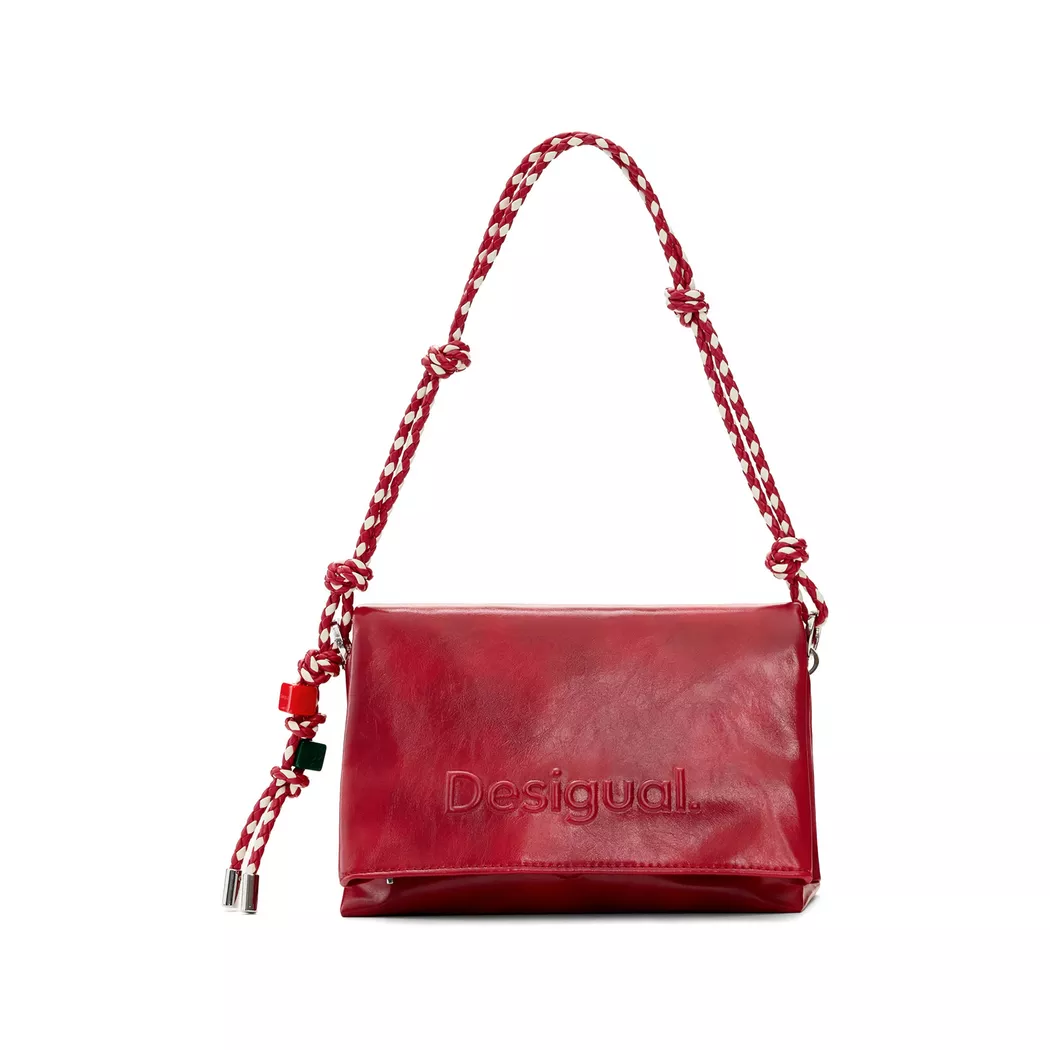 Sac Bandouliere Desigual BAG_HALF LOGO VENECIA 4.0 RED Rouge Unique femmes 5