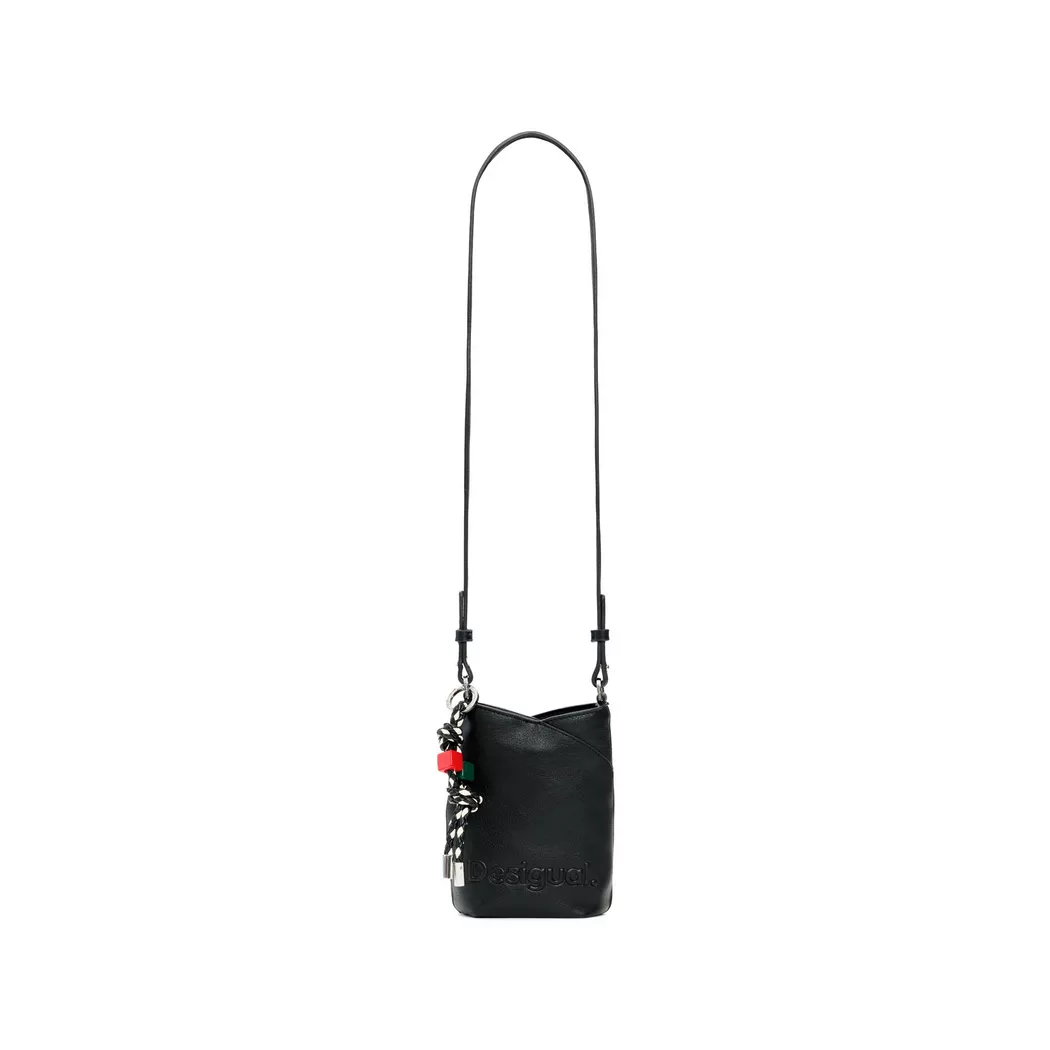 Desigual Porte-téléphone charms BLACK U female