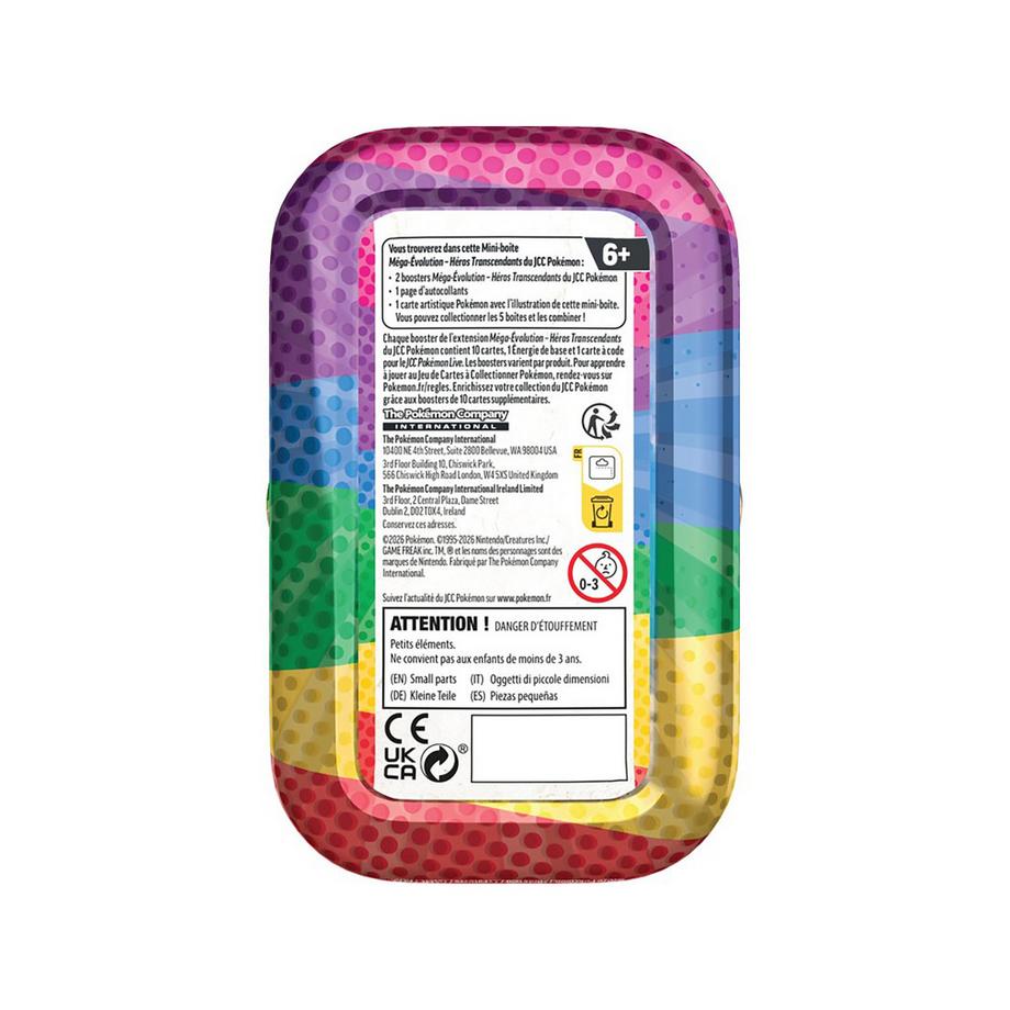 Pokémon  Pokémon Mega Evolution Mini Tin - Français, Sélection aléatoire 
