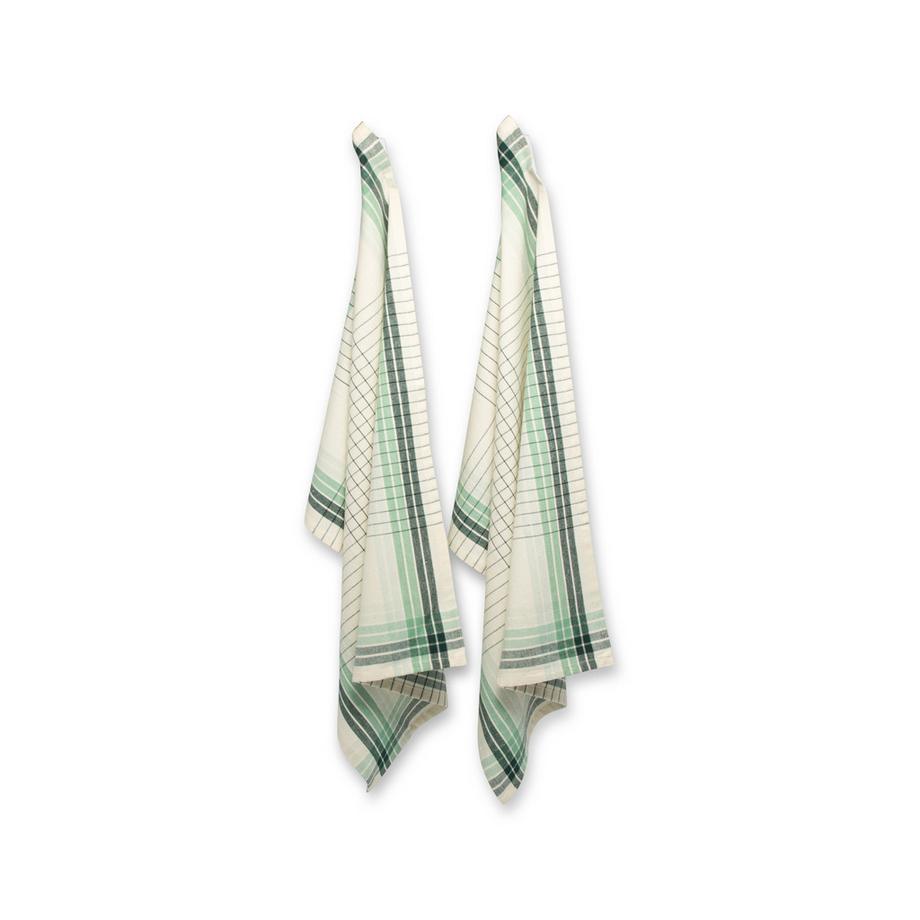 Manor Home Lot de 2 torchons Leonie 