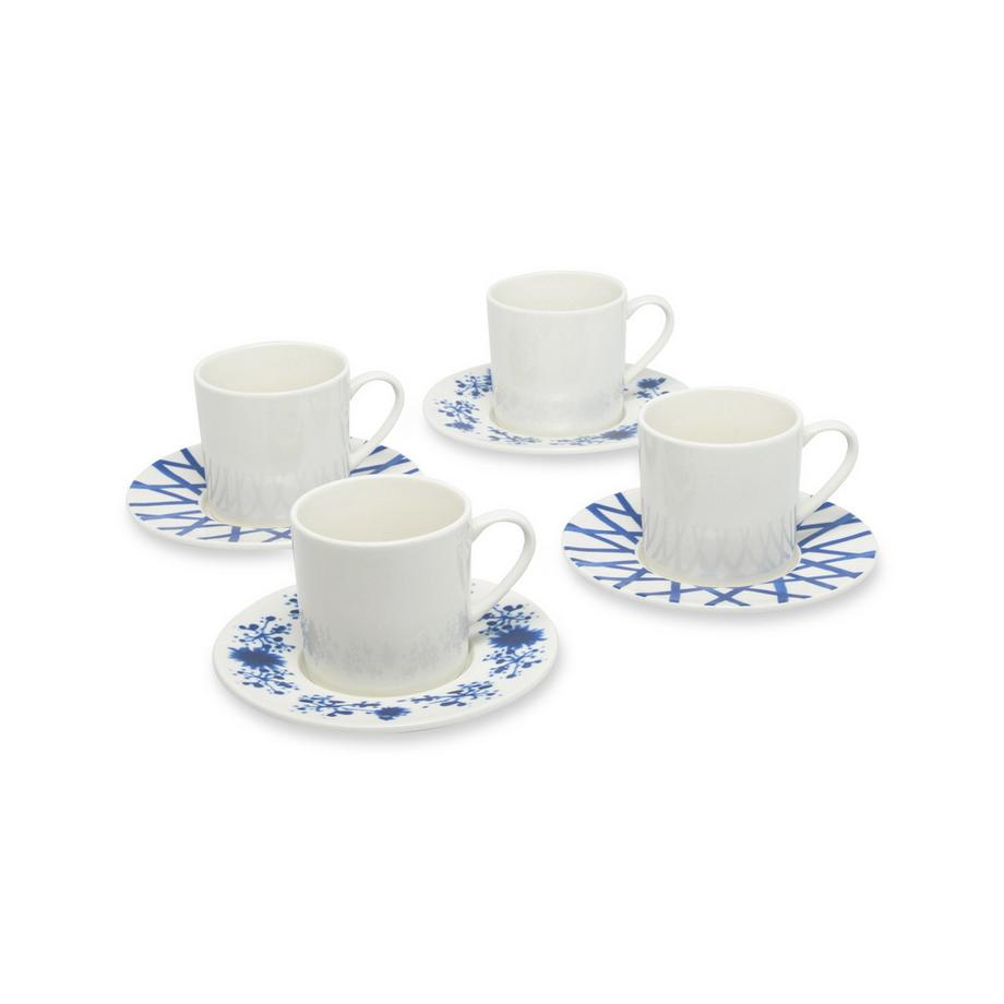 Set tazza da caffè 4 pezzi