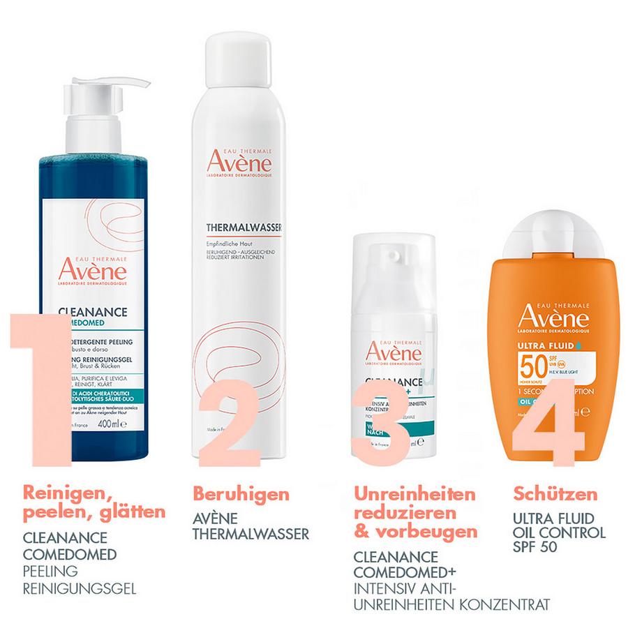 Avene  CLEANANCE COMEDOMED Gel detergente esfoliante 
