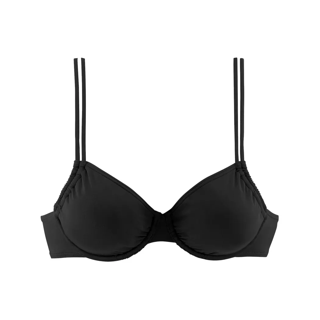 Lascana Haut de bikini à armatures femme noir   42F