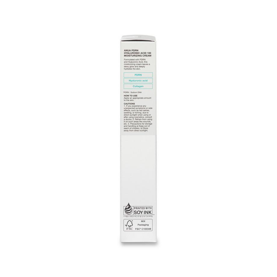 Anua  PDRN Hyaluronic Acid 100 Moisture Cream 