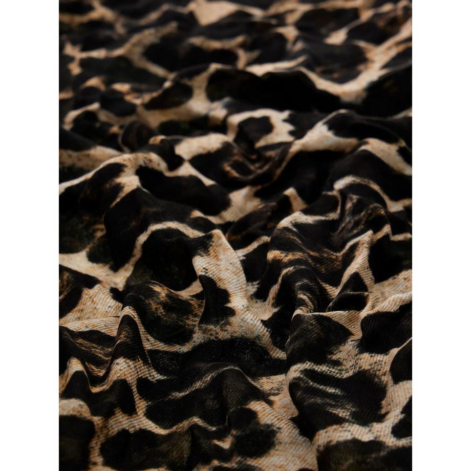 GUESS Schal mit Leopardenmuster  