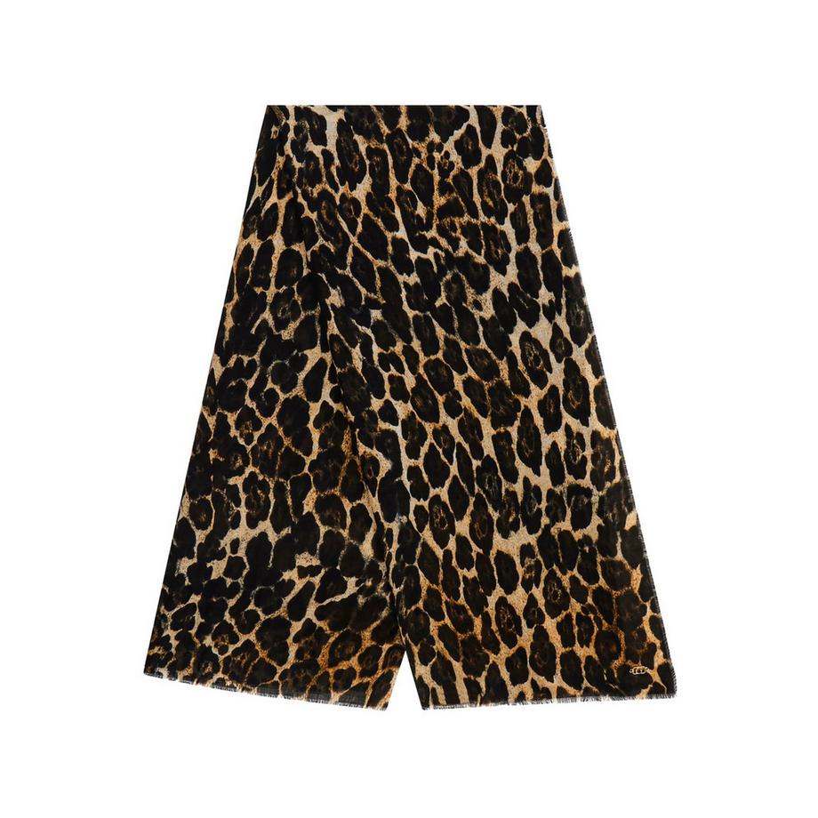 GUESS Schal mit Leopardenmuster  
