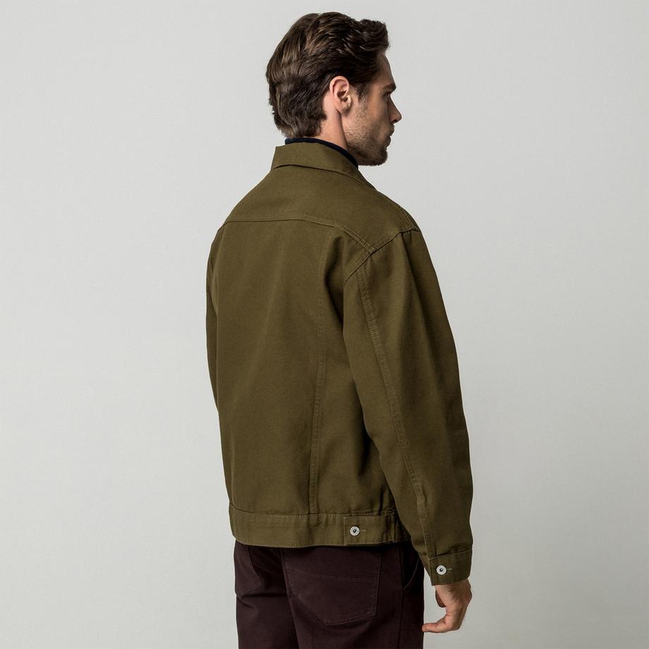 Manor Man Manor Man Veste style workwear avec fermeture à boutons  